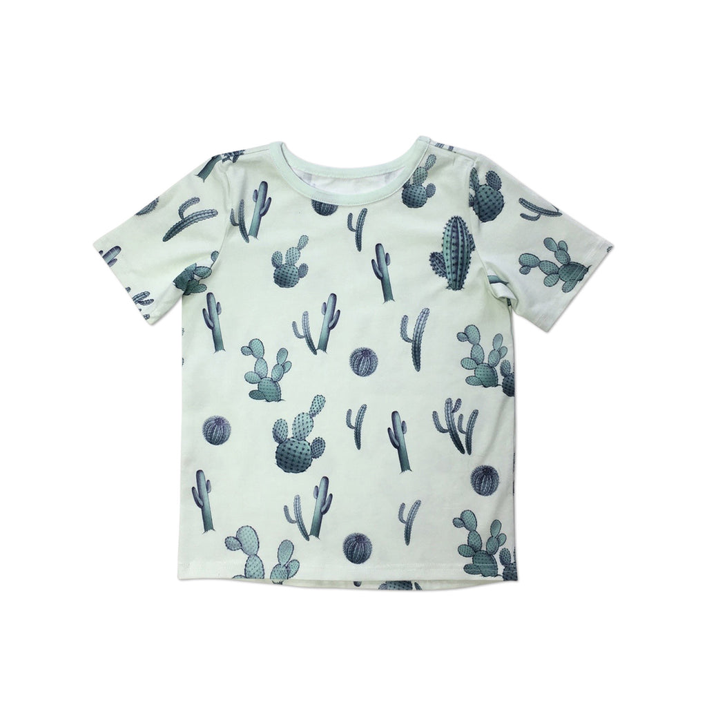 Green cactus t-shirt