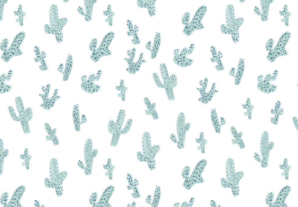 White cactus baby jumpsuit