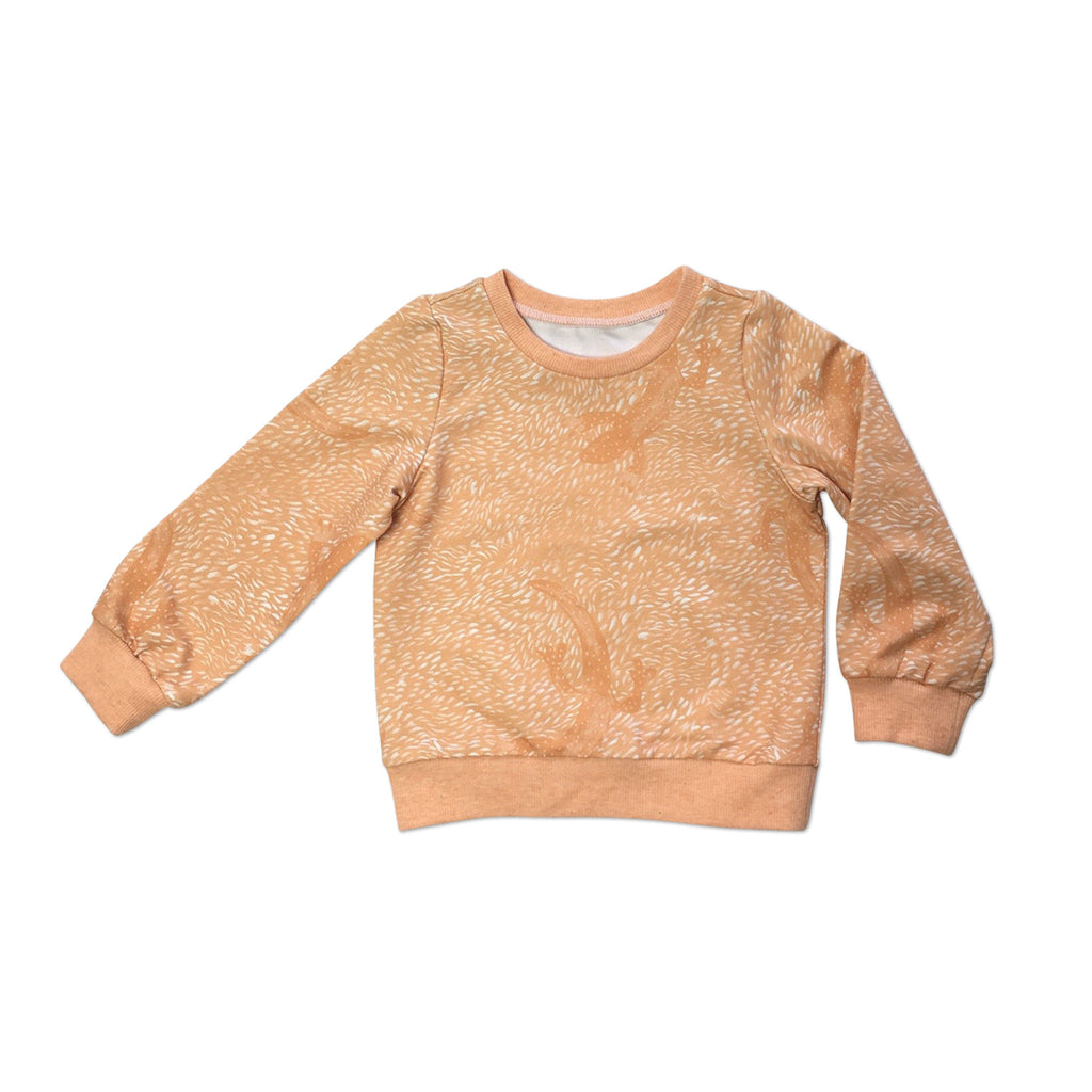 Orange lizard sweatshirt