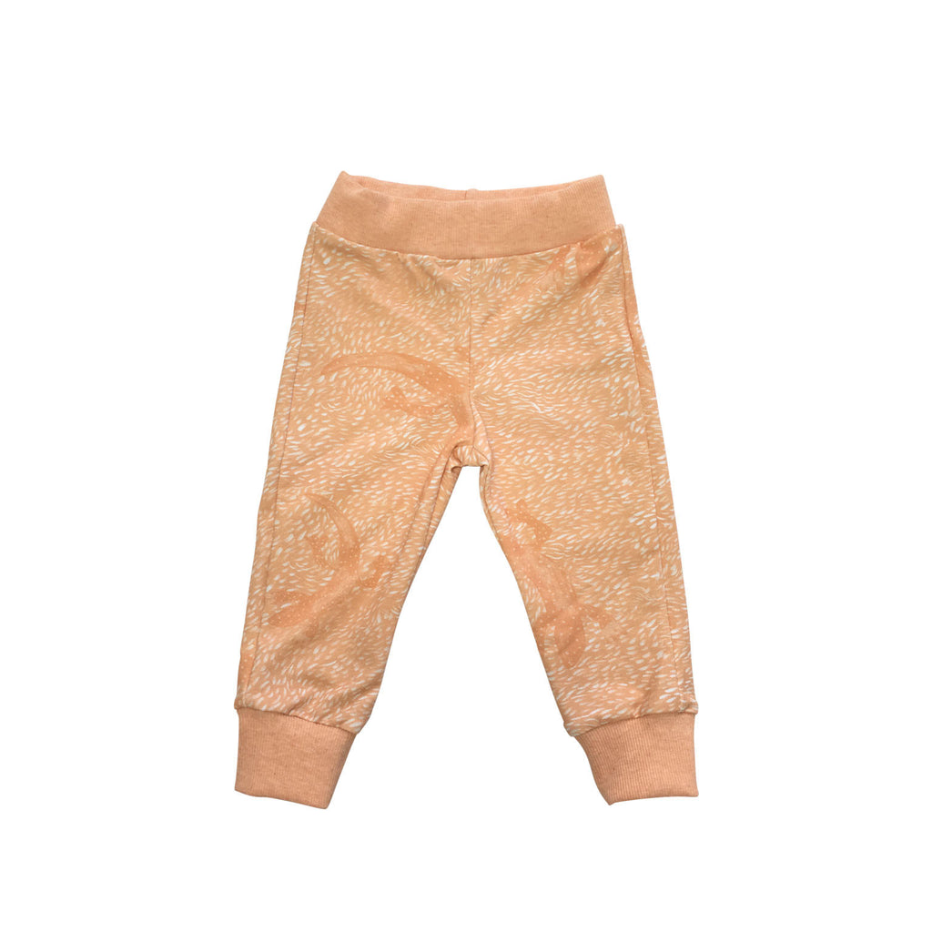 Orange lizard sweatpants