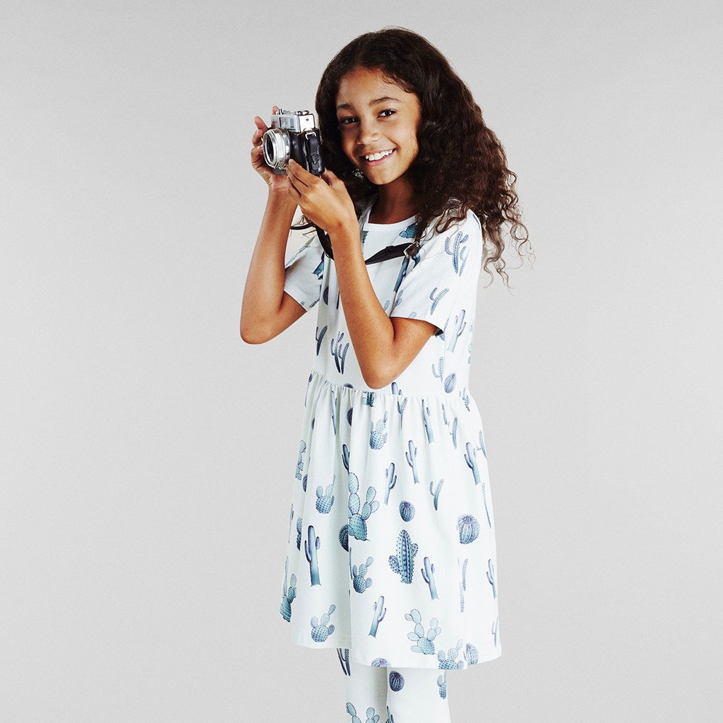 Green cactus dress